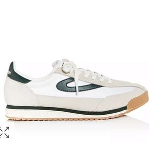 Tretorn | Women's Rawlins 8 Sneakers (white/green)